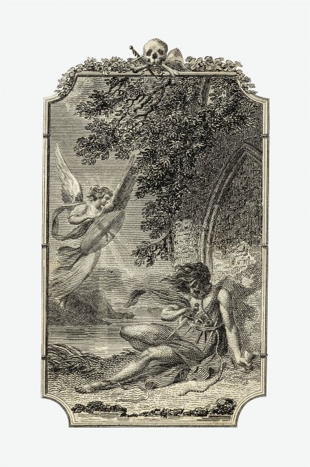 El suicidio - Este grabado inglés del siglo XVIII es una alegoría del suicidio.