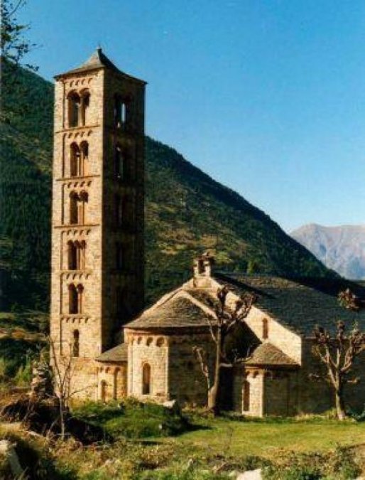 Iglesia de Sant Climent de Taüll, en Cataluña, exponente del Románico.