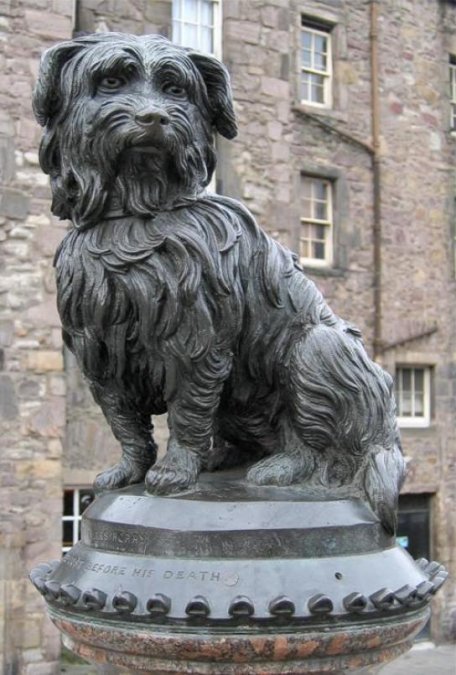 Estatua de Greyfriars Bobby en Edimburgo