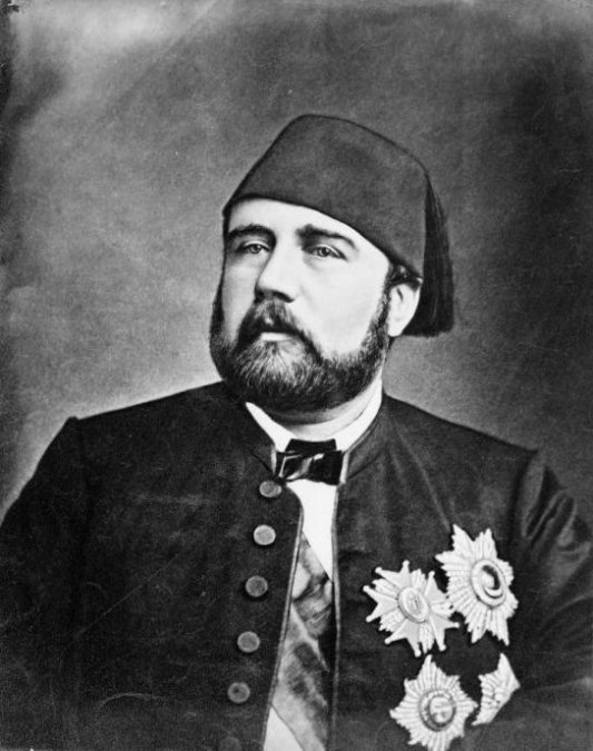 Ismail Pachá, virrey del Egipto otomano.