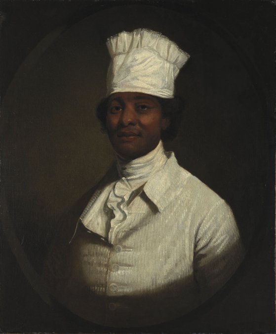 Retrato del cocinero de George Washington. Museo Thyssen-Bornemisza.