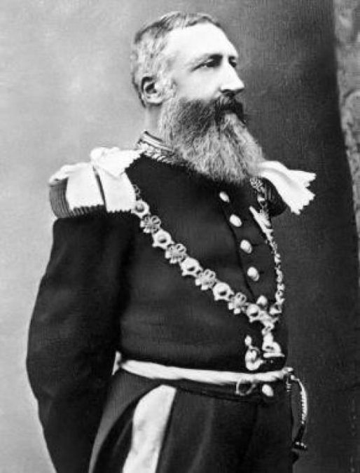 Retrato de Leopoldo II de Bélgica
