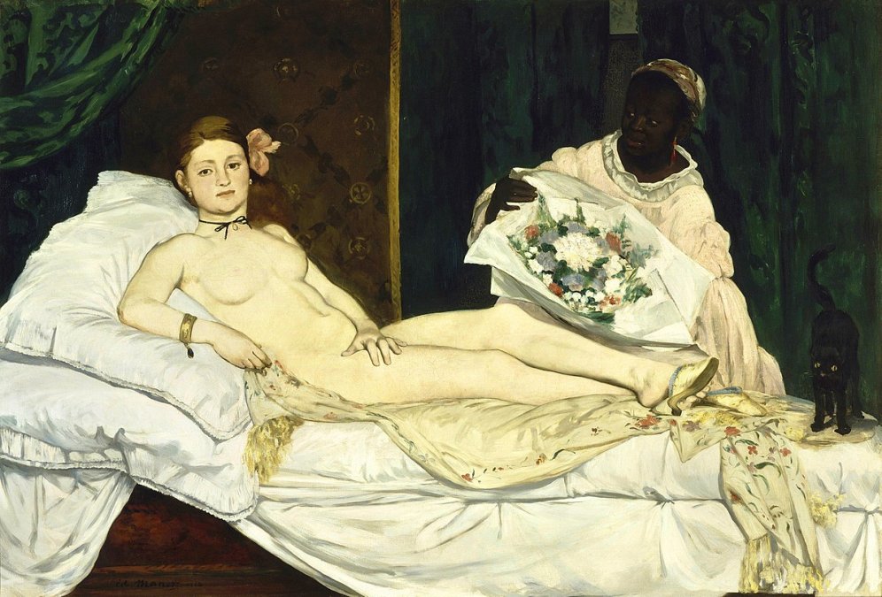 1865 - Olympia - Manet - Museo de Orsay, París