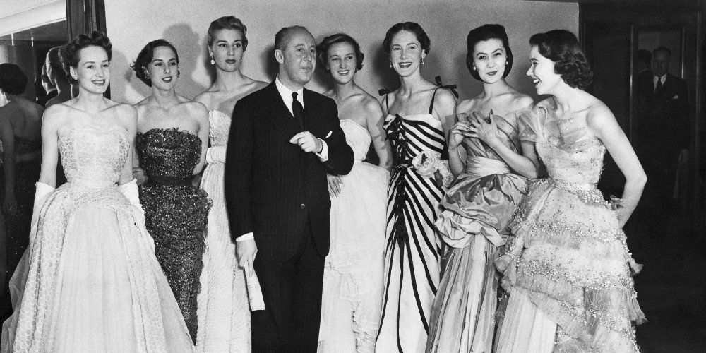 Christian Dior en 1950.