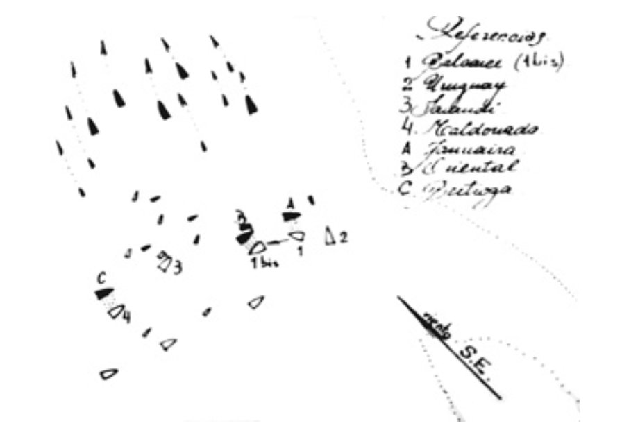 El Juncal, 9 de  		Febrero de 1827