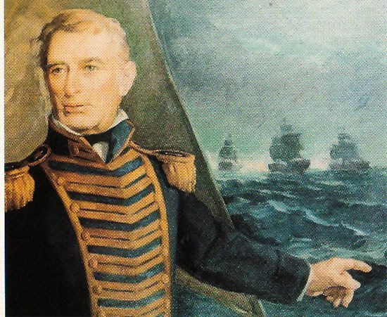 Fue él quien dirigió y luchó en la primera batalla naval de la  Argentina, organizó la flota armada y libró combates que le dieron  importantes triunfos a Buenos Aires, como la toma de la isla de Martín  de García o el combate de Los Pozos.