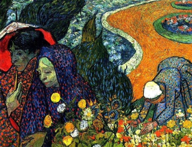 Recuerdo del jardín de Etten (1888), vendido para pagar el tratamiento de la hermana de Van Gogh