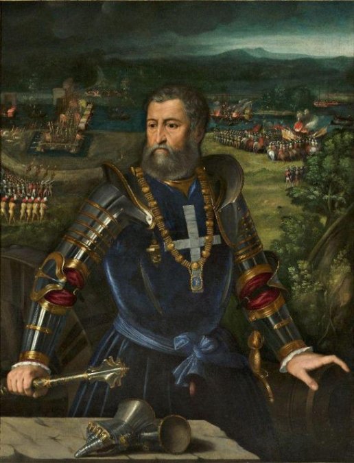 Retrato de Alfonso d´Este, tercer esposo de Lucrecia