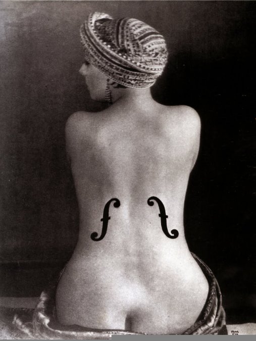 1936 - El violín de Ingres Man-Ray - Museo Paul Getty, Los Angeles
