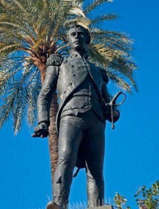 Luis Daoiz, capitán de artillería en el parque de Monteleón. 