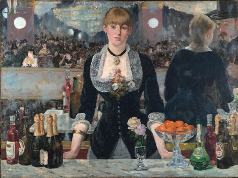 Un bar del Folies Bergère, obra de Édouard Manet.