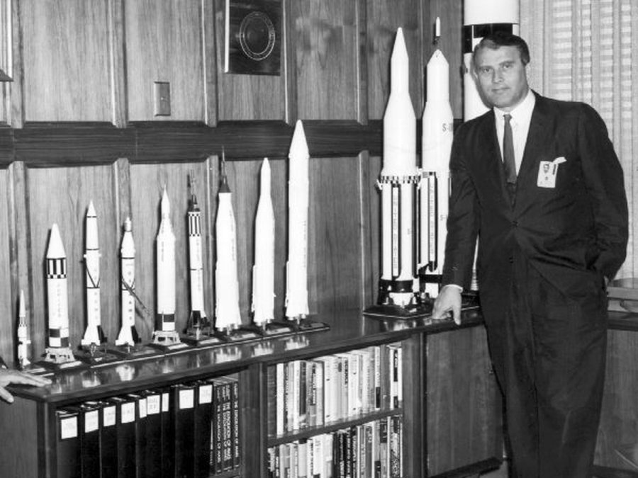 Herbert Von Braun, creador de armas temibles para los nazis y luego de  la Segunda Guerra Mundial el hombre que construyó los cohetes que  alcanzaron la Luna en los Estados Unidos