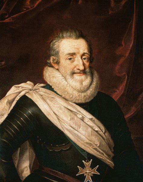 Enrique de Borbón fue rey de Navarra con el nombre de Enrique III entre 1572 y 1610, y rey de Francia como Enrique IV entre 1589 y 1610, primero de la casa de Borbón en este país, conocido como Enrique el Grande (Henri le Grand) o el Buen Rey (Le bon roi Henri) y copríncipe de Andorra (1572-1610). 