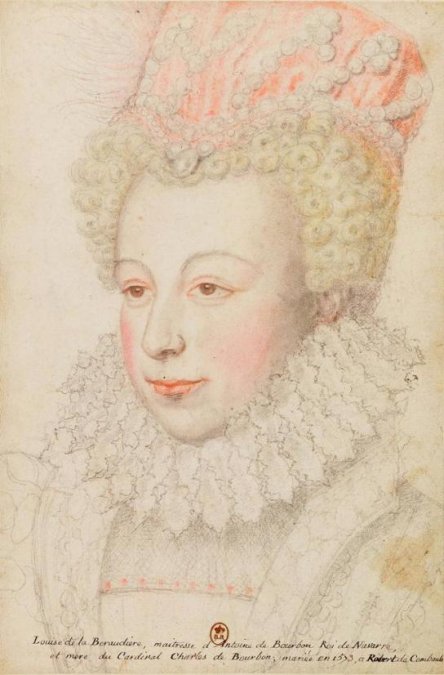 Margarita de Valois, Boceto atribuido a François Clouet