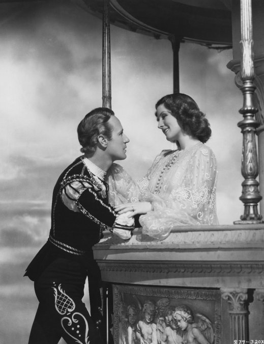 Howard y Norma Shearer en Romeo and Juliet (1936)