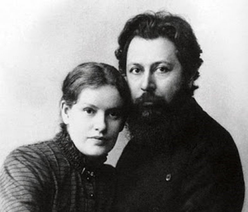 Friedrich Carl Andreas consiguió que Lou se casará con él amenazándola con suicidarse. Foto de 1886.