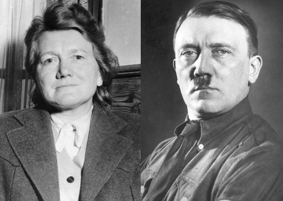 Hitler y su hermana Paula