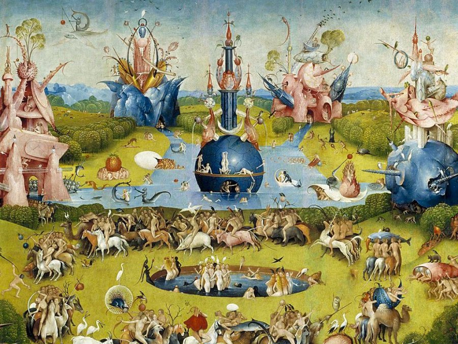 1504 - El jardín de la delicias - Hieronymus Bosch - Museo del Prado. España