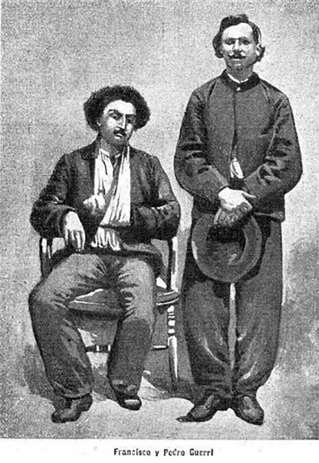 Francisco Güerri y Pedro Güerri. El primero fue  condenado a 20 años de prisión, el segundo a 15.