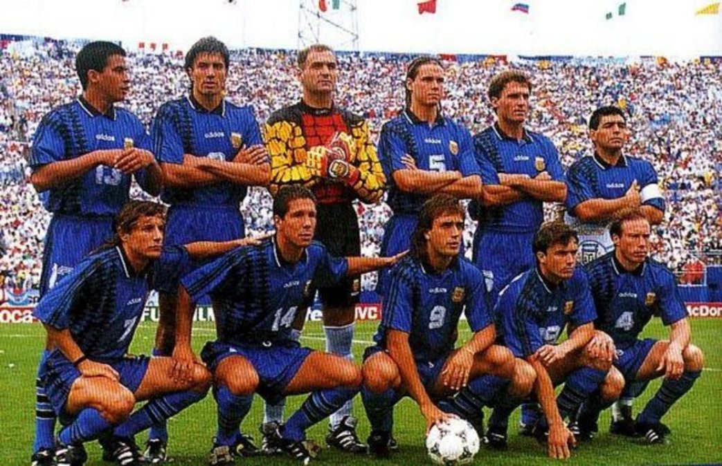                  Argentina en el Mundial 1994, EEUU.     