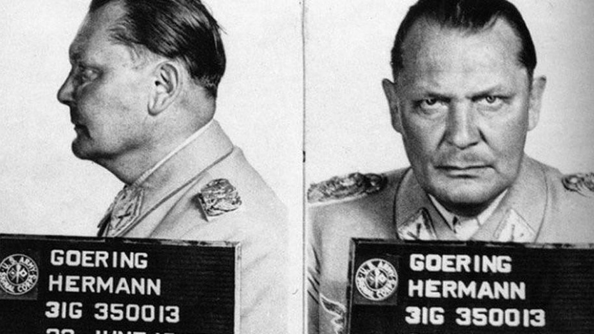   Ficha policial de Herman Goering  