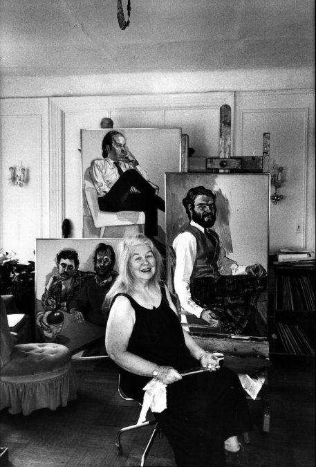 Neel en su estudio, 1979